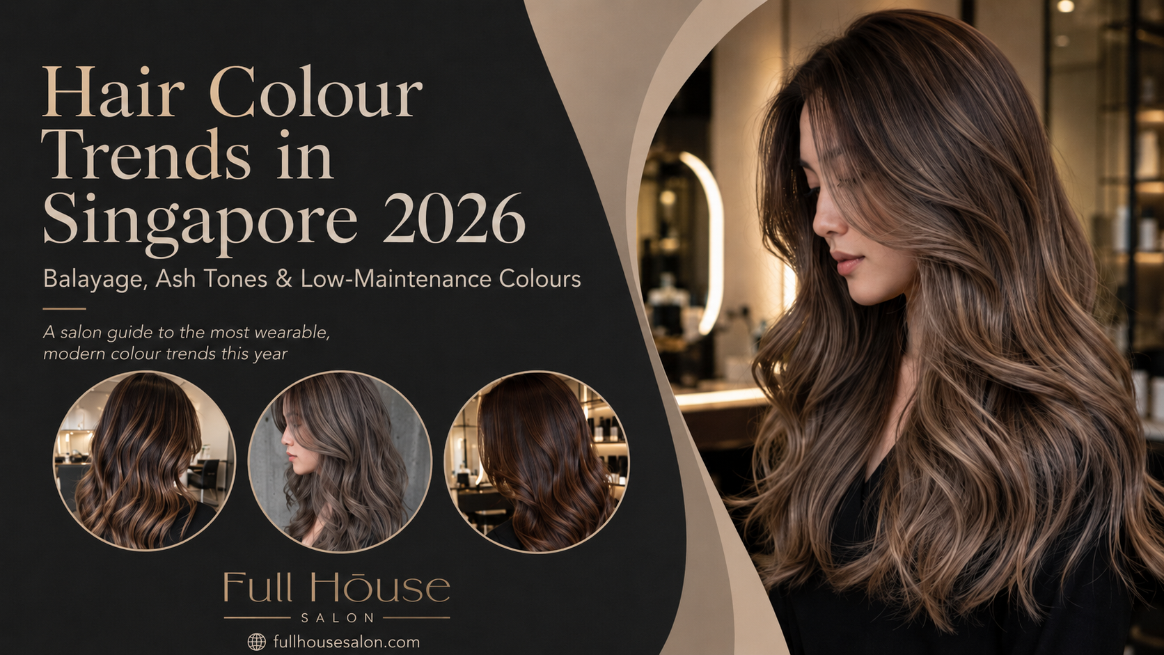 Hair colour trends in Singapore 2026