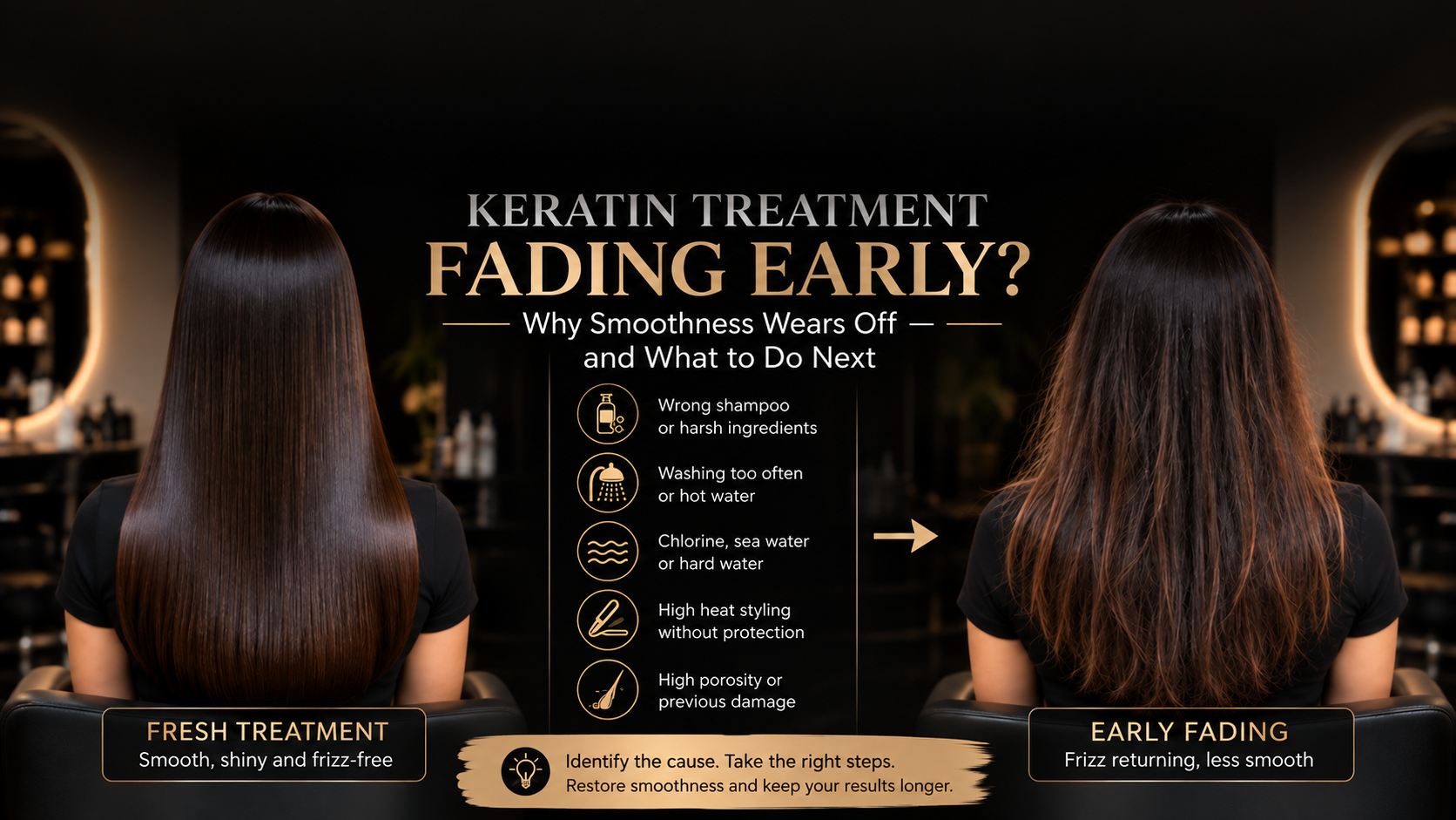 Keratin Treatment Fading Early